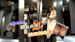 十二月最新流出精品厕拍火锅城女厕全景高清后拍超近视角偷拍健美裤长靴美女的逼