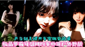 声音甜美裸奔车震嫩菊被爆极品萝莉勾引网约车帅哥户外野战