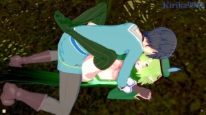 【3D】葵和优树在户外进行深度性爱