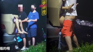 外站大神『三更半夜』系列满足变态老公的要求将老婆装箱子里野外放置邀请路人随便玩.